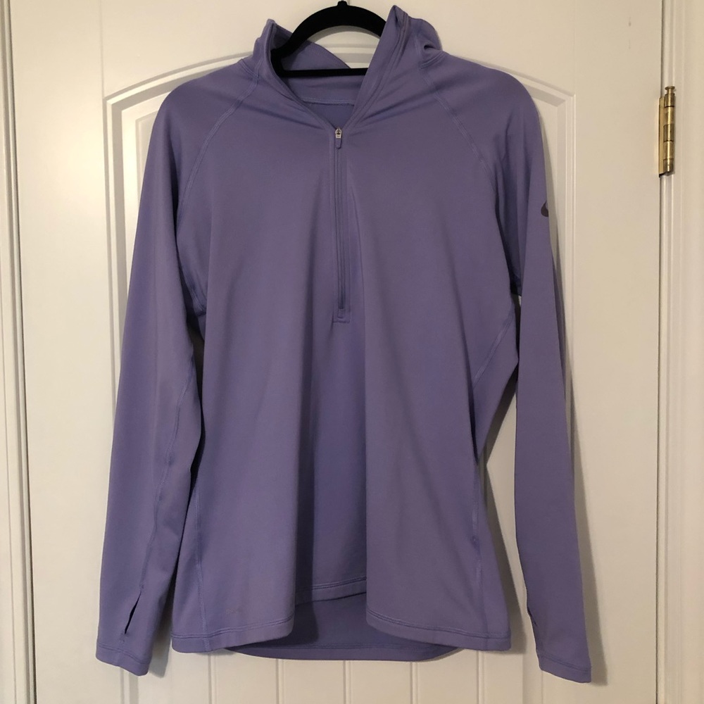 Nike Pro Lavender 1/2 Zip Pullover